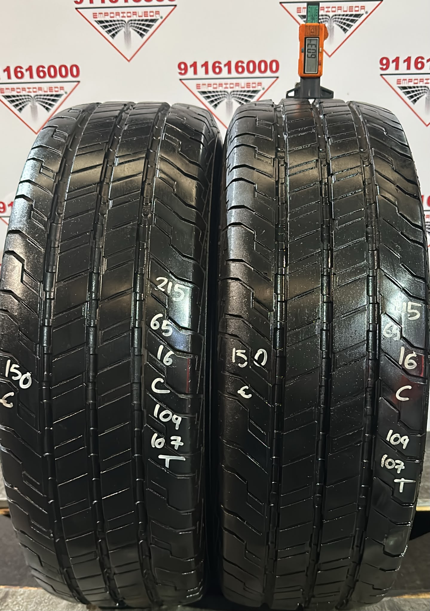 CONTINENTAL CONTICONTACT USADO  215/65 R16C 109/107 T